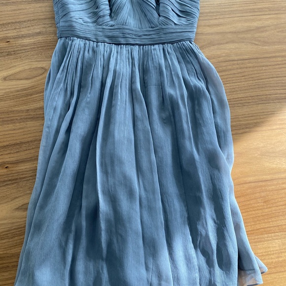Strapless short bridesmaid dress. - Picture 4 of 8